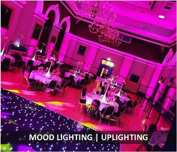 Multi Coloured LED Mood Lighting, Uplighting - Middlesbrough, Darlington, North East, Teesside