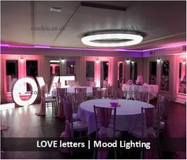 Blackwell Grange Hotel - Darlington | LOVE letters | Mood lighting